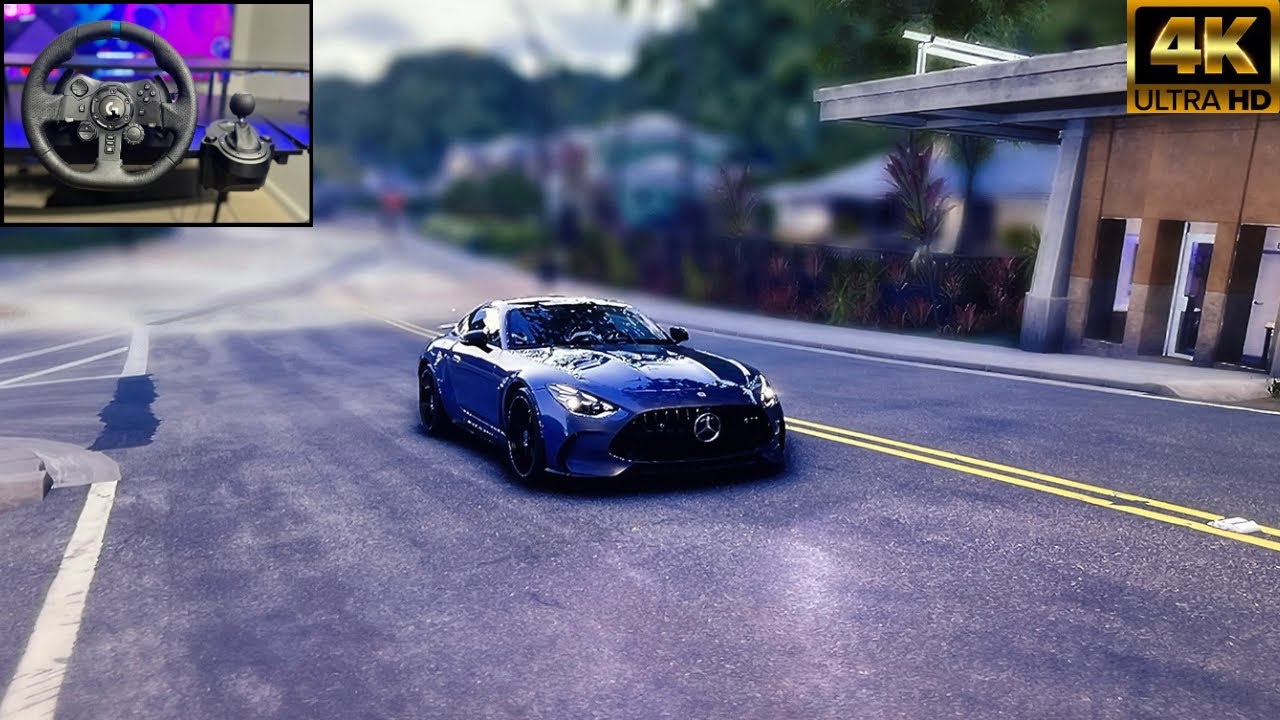 Mercedes-AMG GT 4Matic+ Coupe | Crew Motorfest | Steering wheel + shifter gameplay