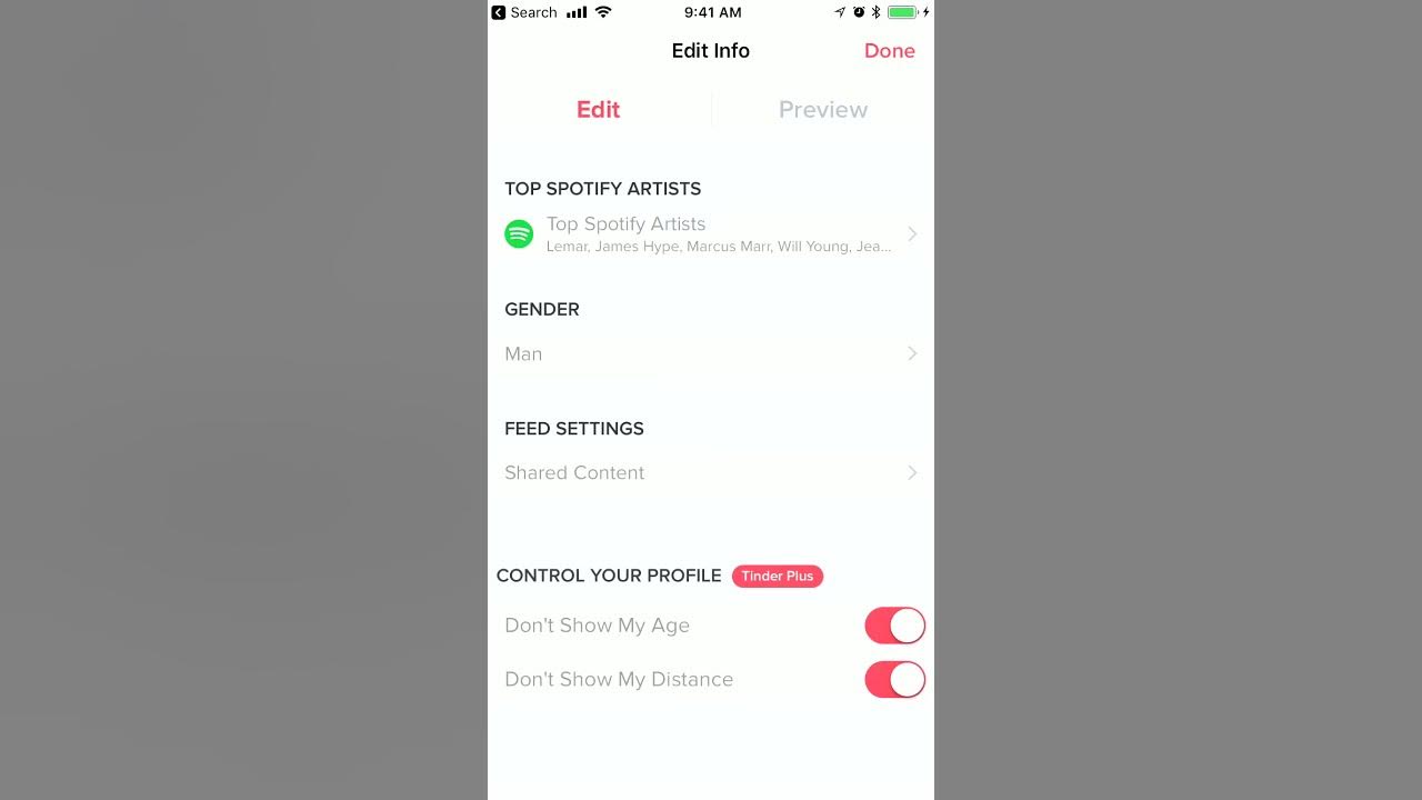 HOW TO HIDE YOUR AGE OR DISTANCE ON TINDER? YouTube