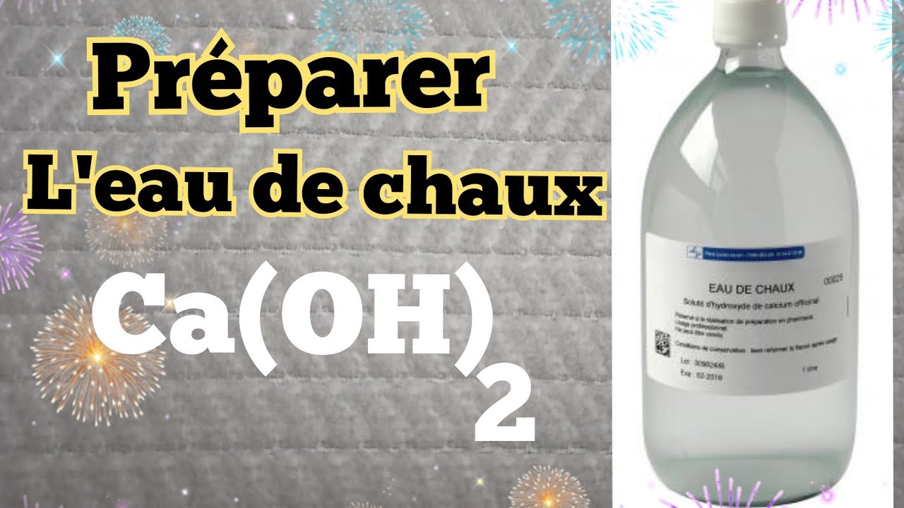 L'eau de chaux 