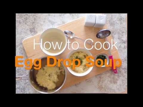 Como cozinhar caseiro Vegetariana Egg Drop Soup