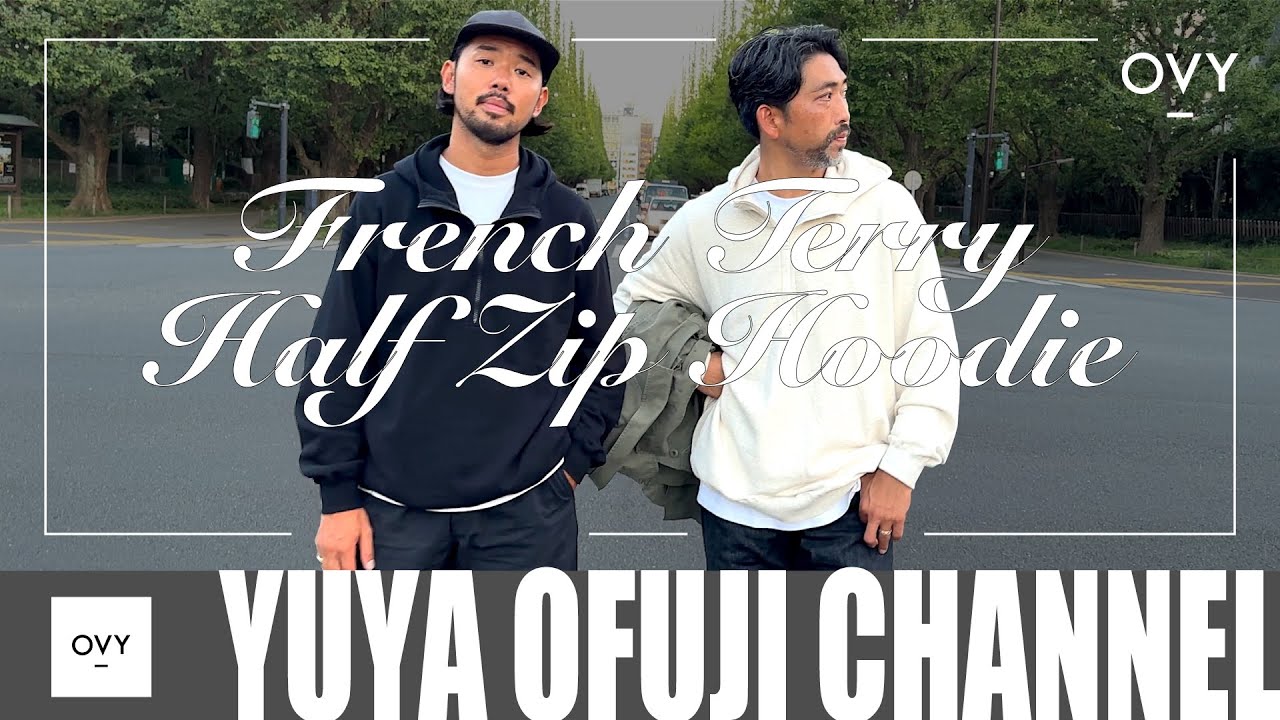 OVY French Terry Half Zip Hoodie