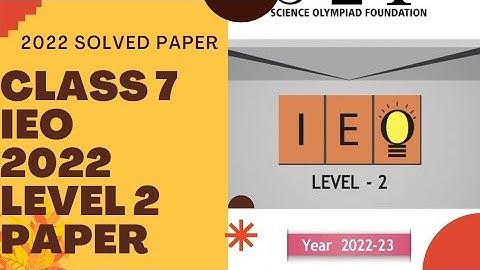 class 7 IEO level 2 previous year paper 2022/class 7 english  Olympiad/IEO level 2class 7/ class 7