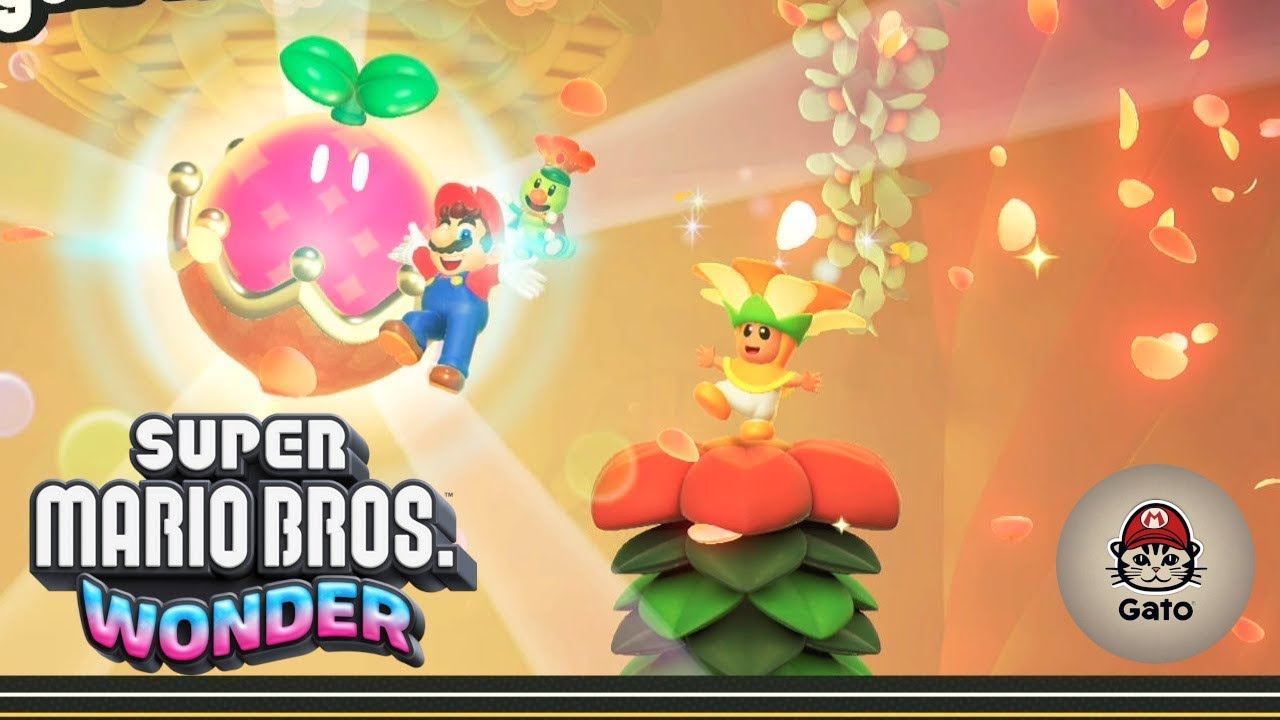 ¡la Semilla Reina Del Maestro Poplin Super Mario Bros Wonder Parte 