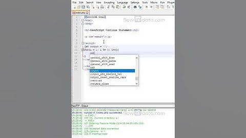 Continue Statement in JavaScript in 1 Minute!  #shorts