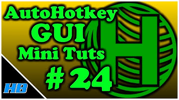 [AHK GUI] AutoHotkey Gui Mini Tut #24 Multiple GUIs 2