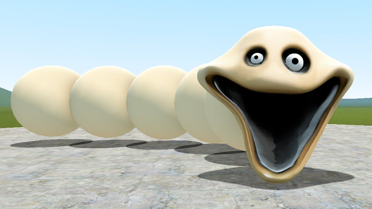 I FOUND ROBLOX HUNGRY WORM in Garry's Mod