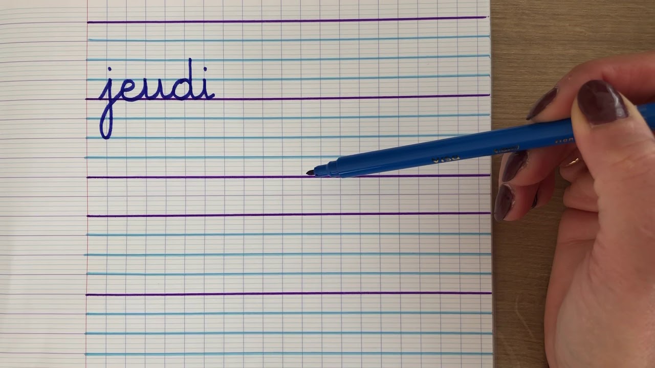 criture Cursive Jeudi YouTube criture-cursive-jeudi-youtube