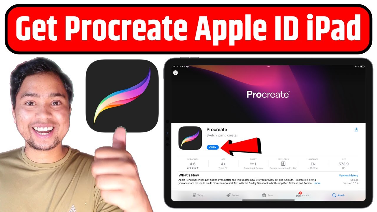 How to Download Procreate in iPad | Get Procreate Apple ID | iPad Me ...