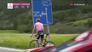 Giro d'Italia 2017 Tom Dumoulin's Poop Stop