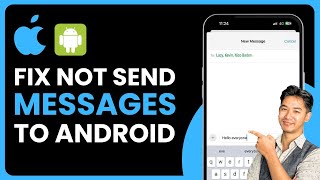 Fix iPhone Not Sending Messages to Android !