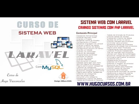 Sistema web com Laravel - Aula 11 - Criando um Model