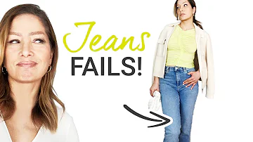 Welche Jeans macht einen flachen Bauch?