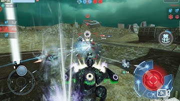 War Robots Domination - How to make an impact with Icarus bots - Tough tactical brawl on Dead City