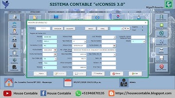 Sistema Contable en Excel "e!CONSIS 3.0" - Libros Electrónicos RC (8.3) RV (14.2) - Parte 13