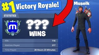 Muselks Stats *REVEALED* In Fortnite Battle Royale!