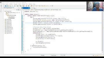 Create two way  chat Application using TCP SOCKET Programming