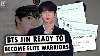 Unbelievable, Bts Jin Trending On Korean Media With A Very Amazing Achievement