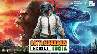 Godzilla vs Kong Pubg Mobile India Trailer - BettleGrounds India Mobile India New Updates HD