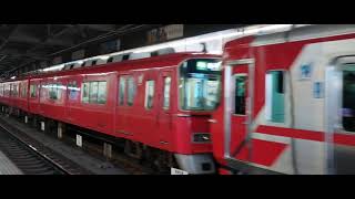 新車!名鉄9100系9104F準急新可児行名鉄金山駅発車