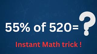 55% of 520 (Fifty five percent of 520)