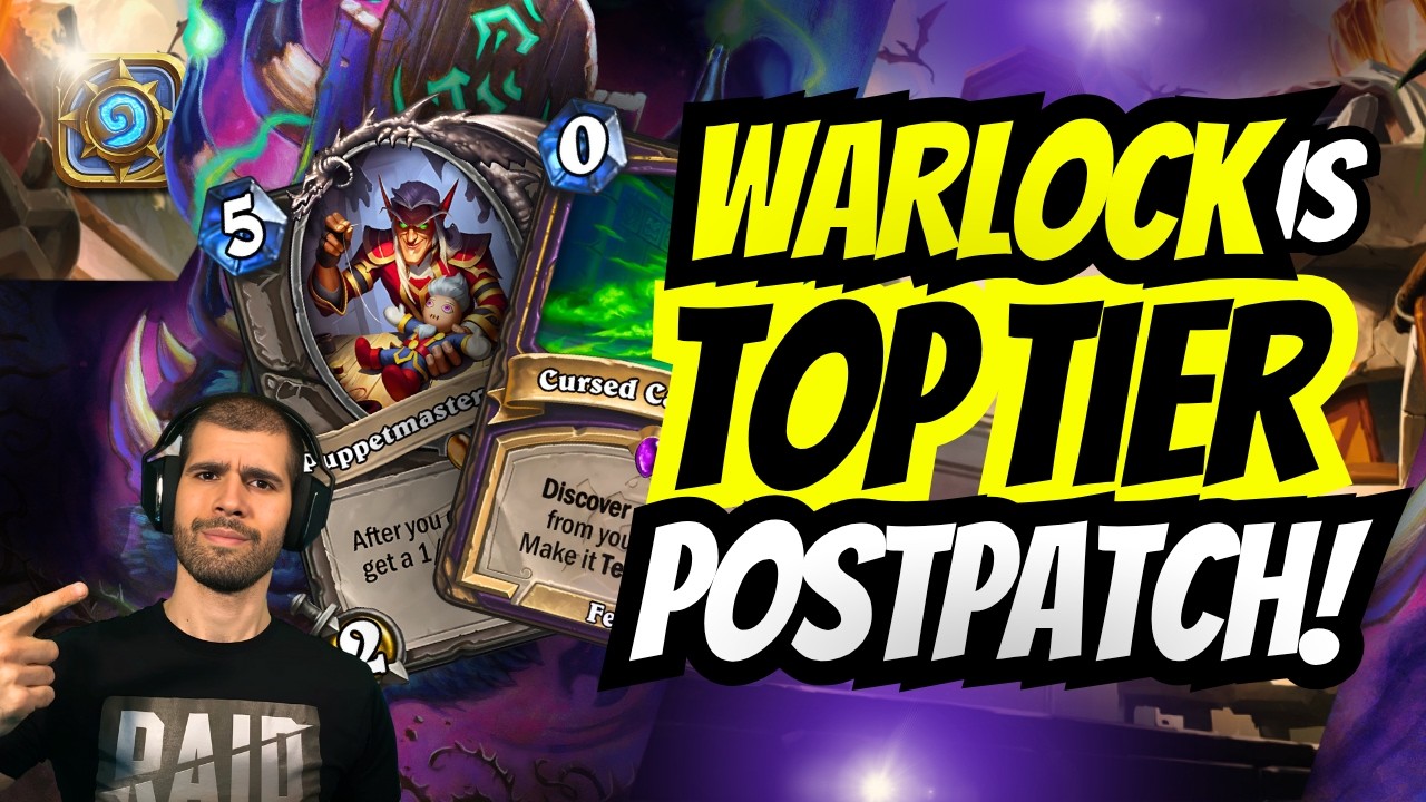 🔥 AGAMAGGAN WARLOCK is S-TIER?! Hearthstone Guide + Gameplay 🔥
