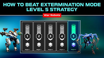 3 Oct 2025 Complete Guide 🔥 How to Beat Extermination Mode Level 5 | War Robots | Hunting grounds