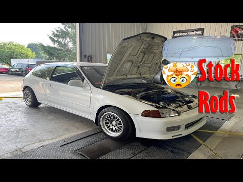 SKETCHY Ebay Turbo Single Cam EG Hatch Civic Made WAYY To Much Power!