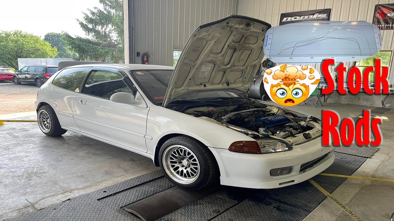 SKETCHY Ebay Turbo Single Cam EG Hatch Civic Made WAYY To Much Power!