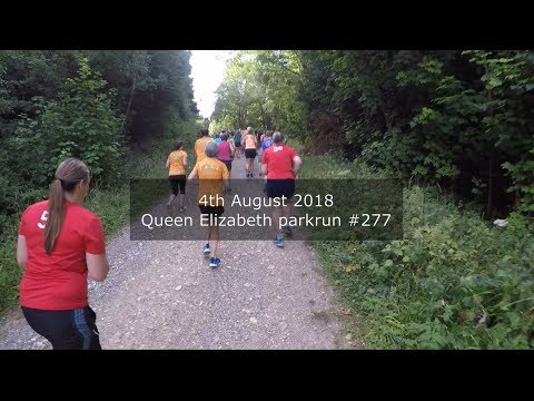 Queen Elizabeth parkrun #277 - August 4th 2018 (fast)