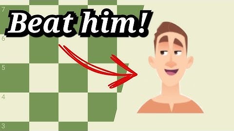 When You Beat Antonio-Bot in 10 Moves!