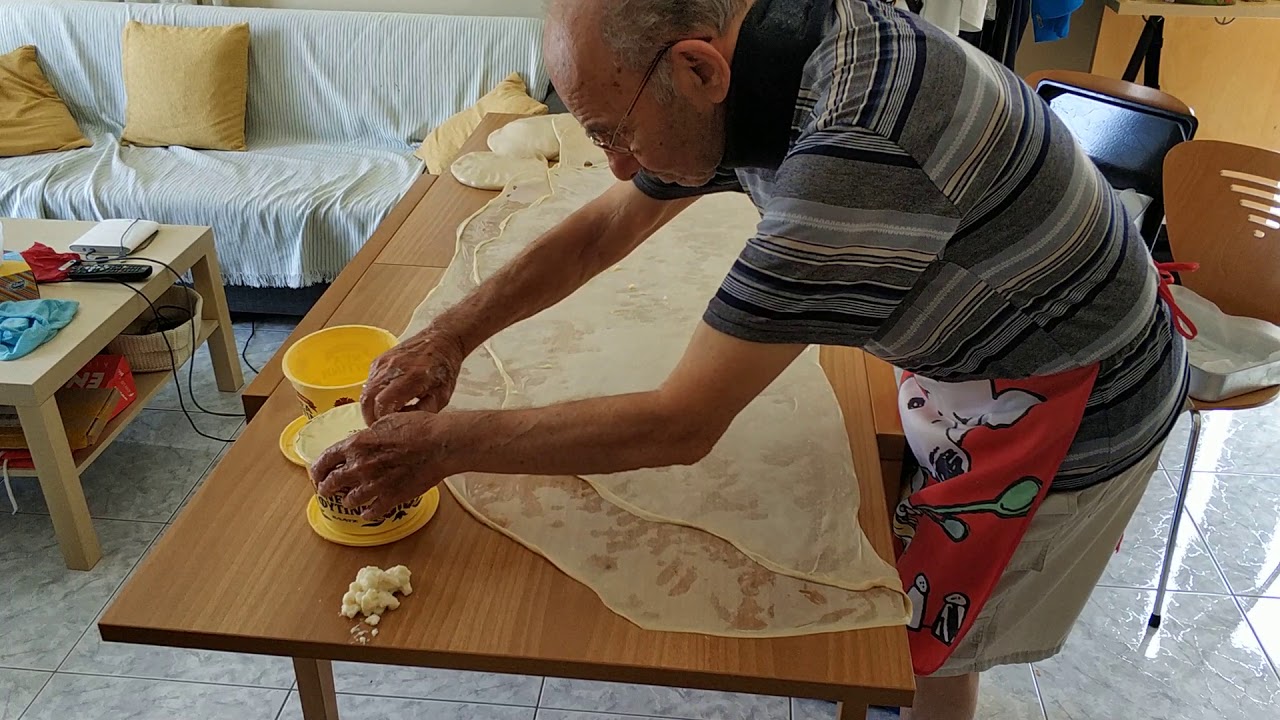 Νέο !!! ΠΑΡΑΔΟΣΙΑΚΗ ΠΑΡΑΣΚΕΥΗ ΜΠΟΥΓΑΤΣΑΣ ( ΚΡΥΩΝΑΣ ) Bougatsa  Part9