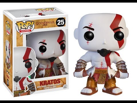 FUNKO POP распаковка и обзор коллекционной фигурки КРАТОСА Kratos God of war