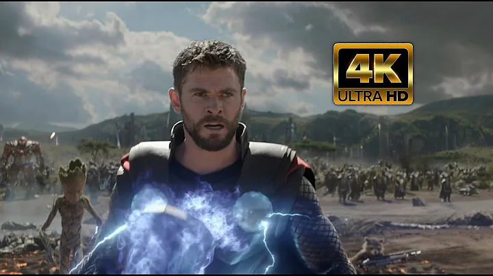 Thor arrives in wakana |BRing ME THANOS |Avengers:Infinity war[4K, HDR, IMAX]