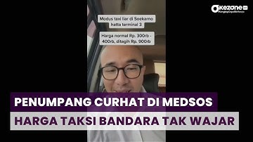 Penumpang Curhat di Medsos Harga Taksi Bandara Soetta Tak Wajar, 2 Orang Ditangkap