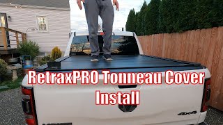 RetraxPRO XR Tonneau Cover Installation  2018+ RAM with 5.5ft bed
