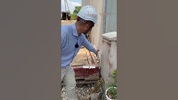 Cọc Ép Lệch Tâm So Với Thiết Kế Trường Hợp Thực Tế Khi Xây Nhà - Xây Nhà Trọn Gói LACO #shorts