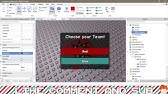 Roblox How To Assign Team Gear And Create A Team Change Button Scripting Tutorial Youtube - how to make an intro and auto group team changer roblox scripting tutorial