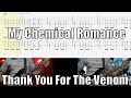 My chemical romance  thank you for the venom guitar cover with tab