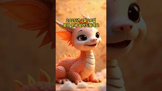 용띠 오늘의 운세 2025년 3월 26일