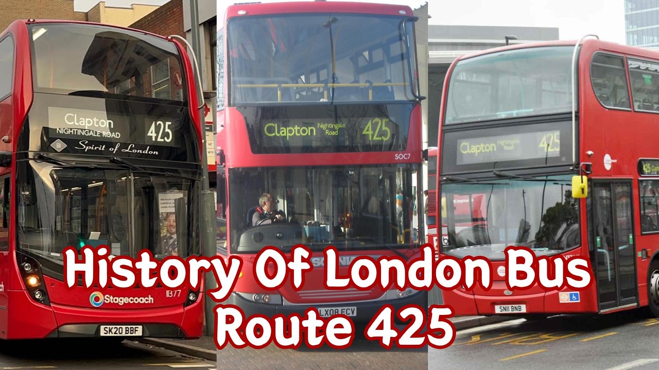 History Of London Bus Route 425