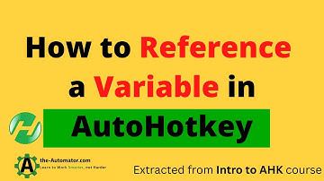 📈 Easily reference variables in AutoHotkey! 📈