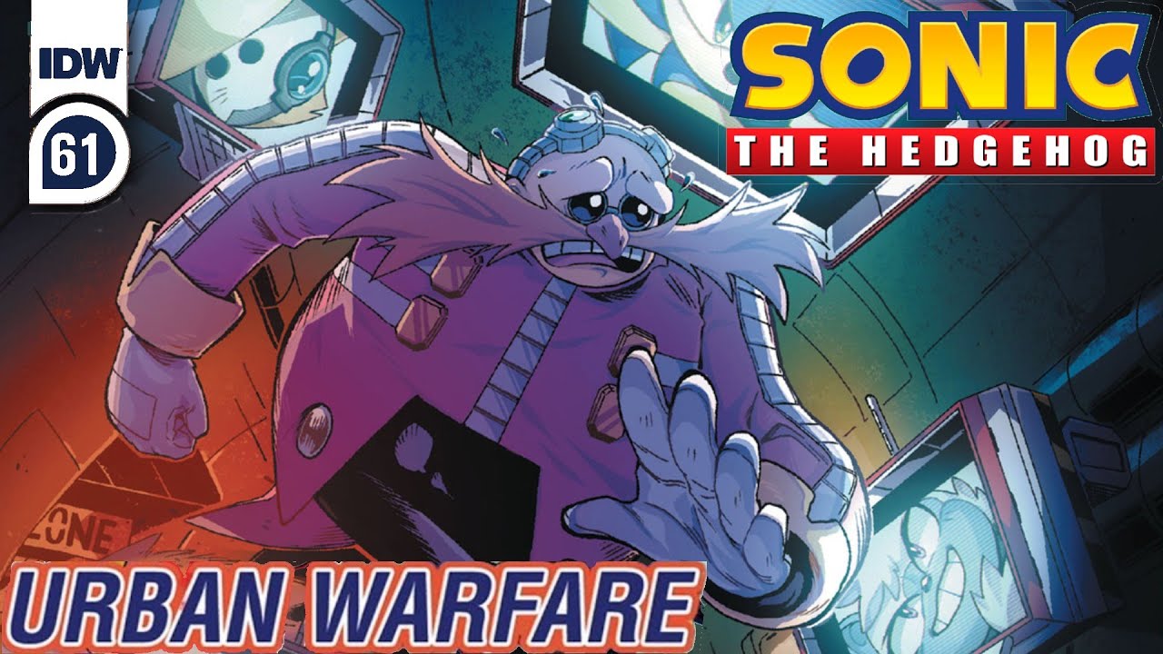 Sonic the Hedgehog IDW - Escape from Eggperial City! (Issue 61 Comic ...