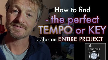 Finding the Perfect Tempo for a Song (Logic Pro Tutorial)