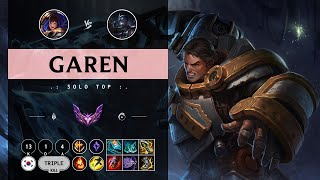 Garen Top vs Shen - KR Master Patch 14.10