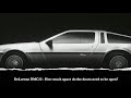 How much space do the DeLorean DMC 12 doors need to be open? Let me show you