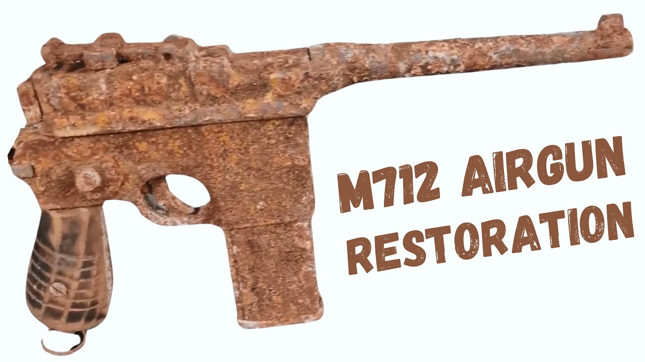 Mauser M712 Airgun Restoration 🔥| Extreme Rust Removal | Restoring Very ...