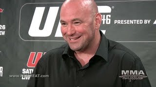 Dana White on UFC 146, Cutting Mayhem Miller, Belfort's Broken Hand + Arianny's Arrest