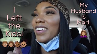 I Left The Kids + Jonathan is Mad! | Jasmine Marie