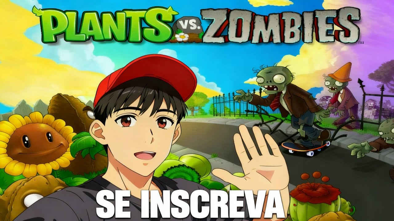 Joguei plantas vs zumbi.😱