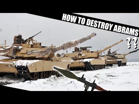 How to destroy Abrams tank.